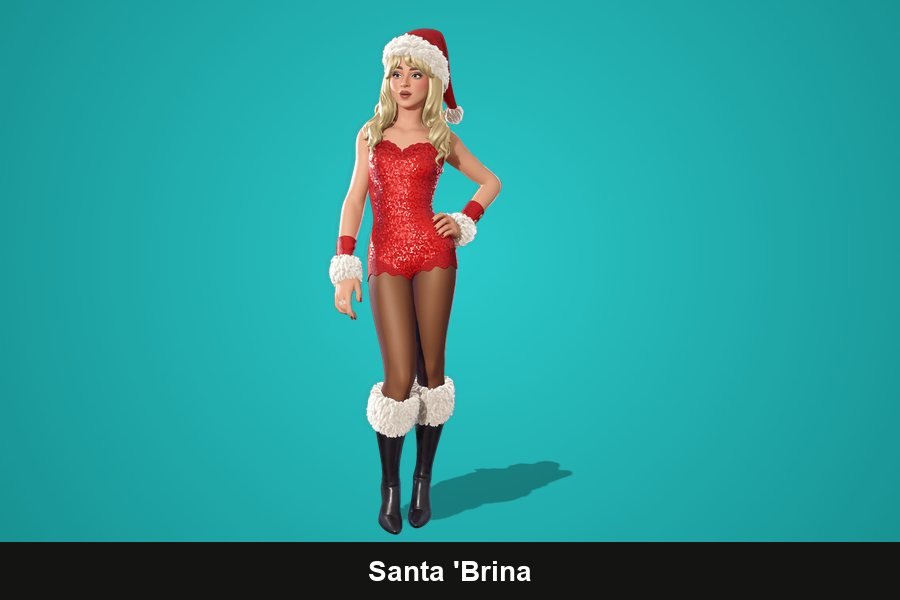Santa 'Brina Fortnite skin