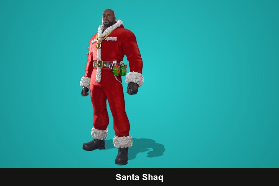 Santa Shaq Fortnite skin