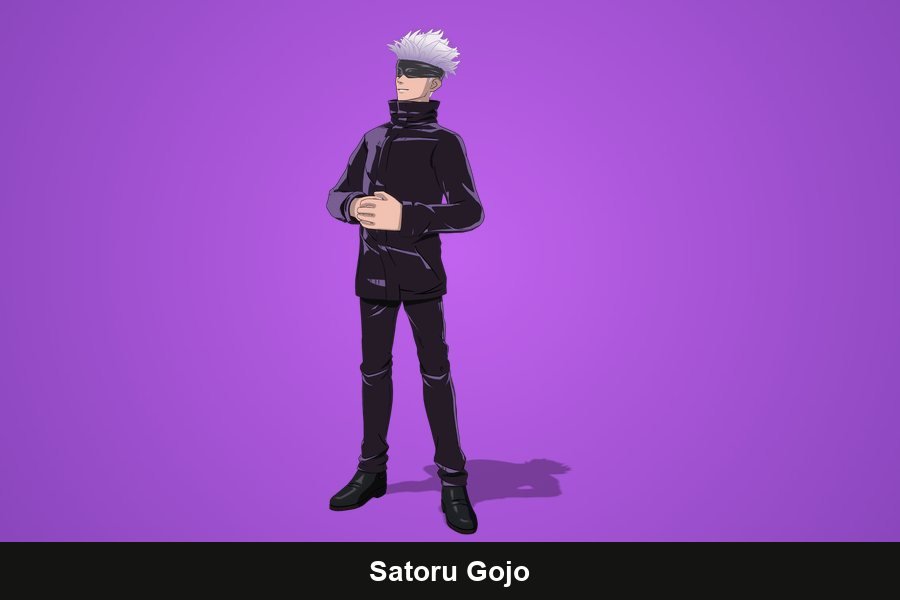 Satoru Gojo Fortnite skin