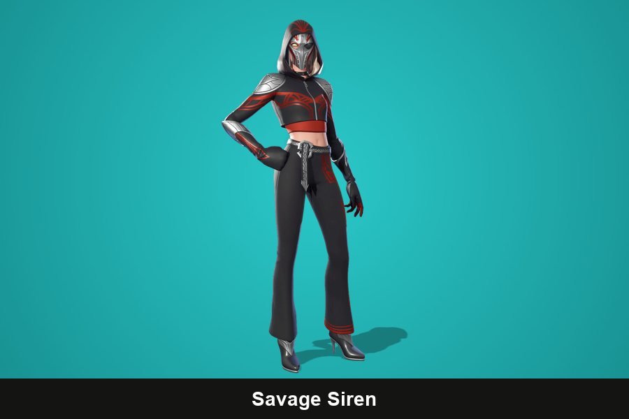 Savage Siren Fortnite skin