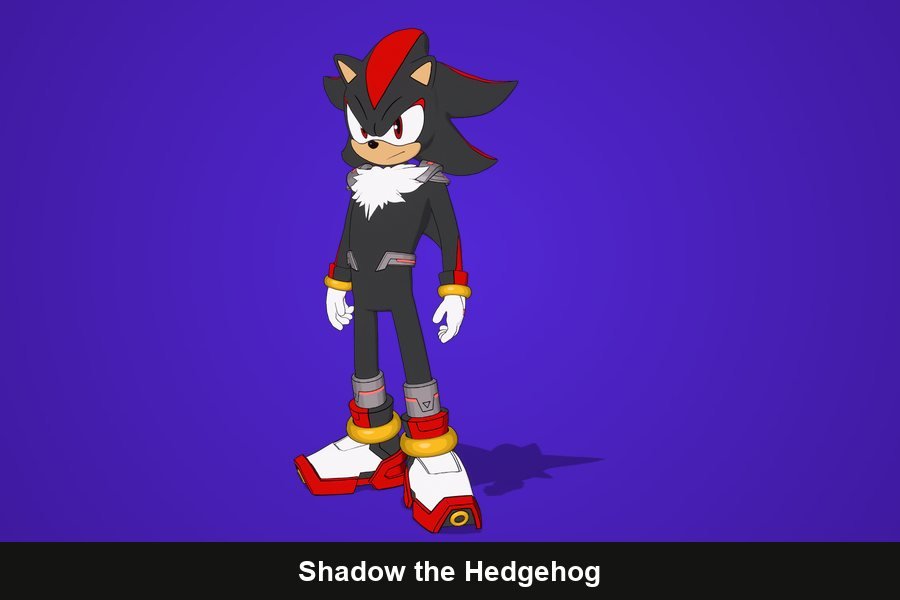 Shadow the Hedgehog Fortnite skin