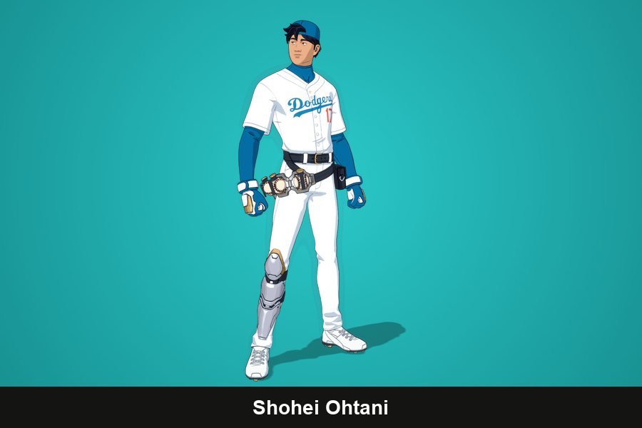 Shohei Ohtani Fortnite skin