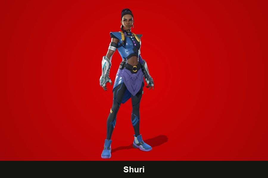 Shuri Fortnite skin