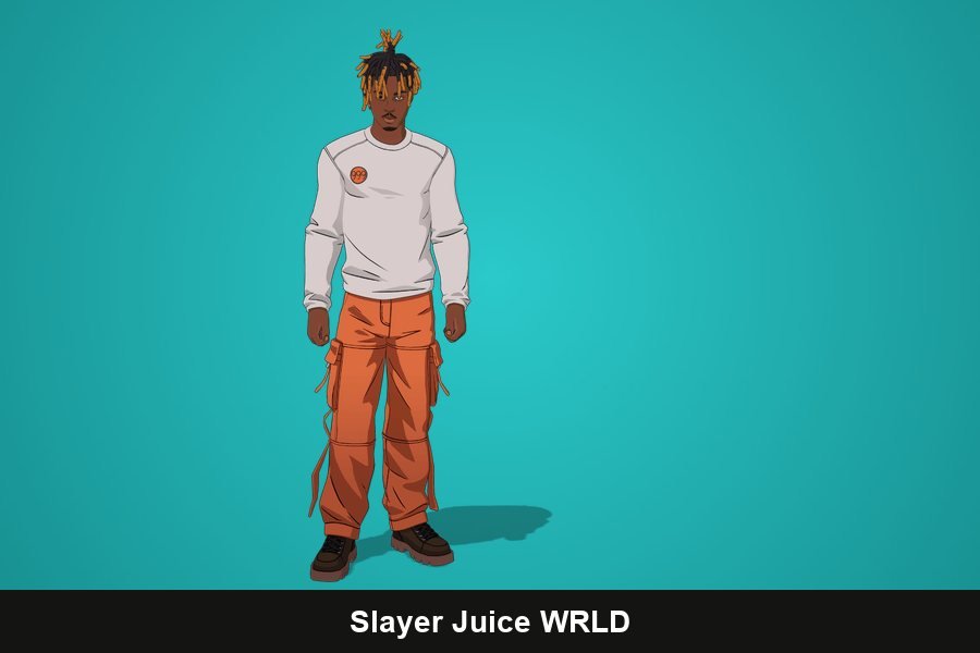 Slayer Juice WRLD Fortnite skin
