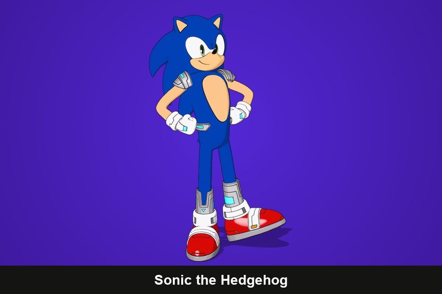 Sonic the Hedgehog Fortnite skin