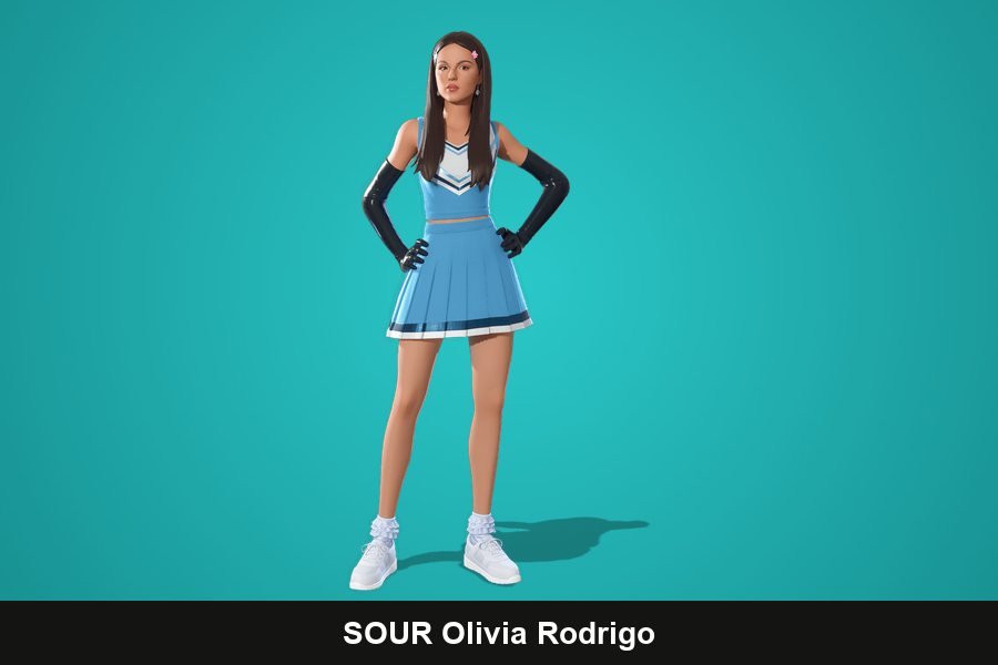SOUR Olivia Rodrigo Fortnite skin