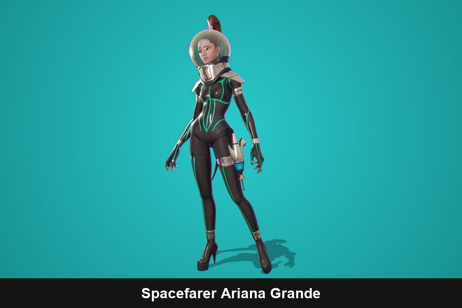 Spacefarer Ariana Grande Fortnite skin