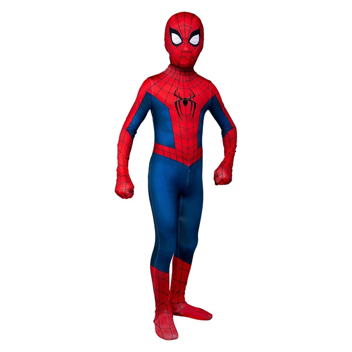 Marvel Spider-Man Brand New Day kids zentai costume in red and blue