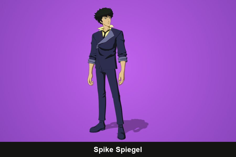 Spike Spiegel Fortnite skin
