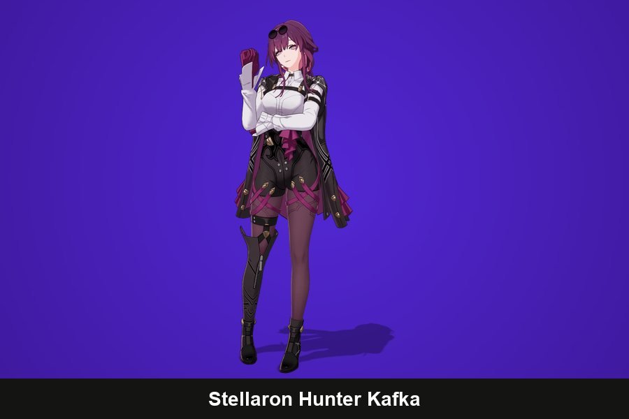 Stellaron Hunter Kafka Fortnite skin