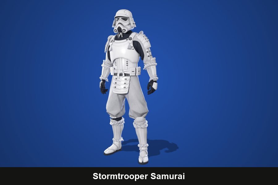 Stormtrooper Samurai Fortnite skin