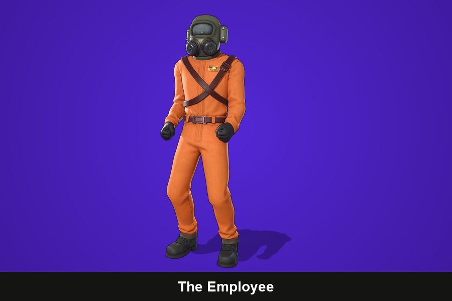The Employee Fortnite skin