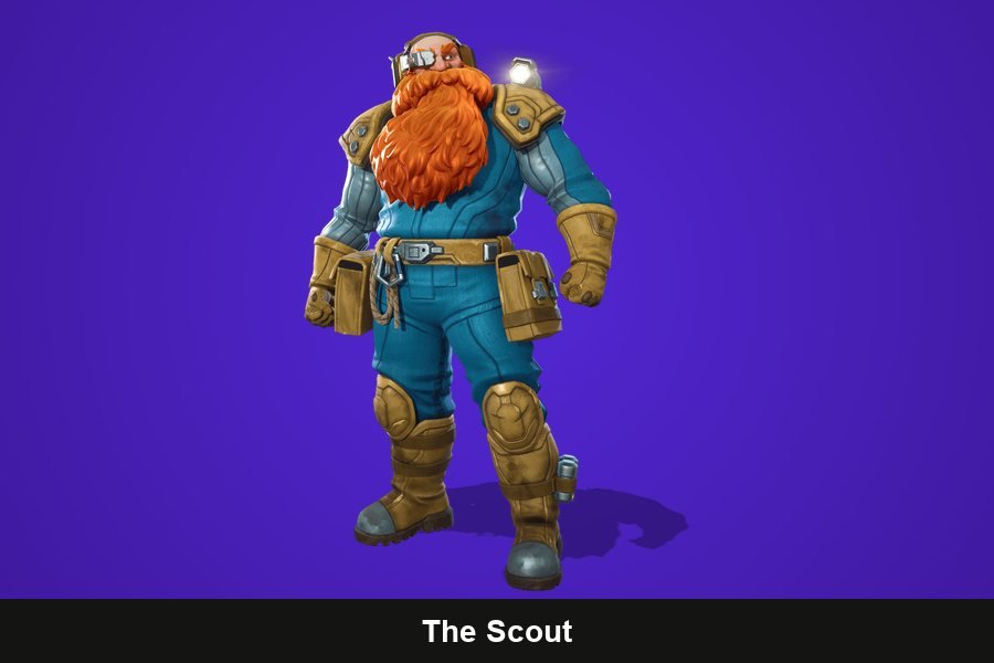 The Scout Fortnite skin