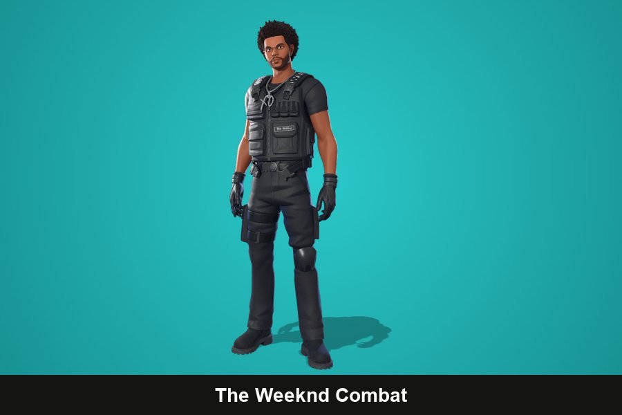 The Weeknd Combat Fortnite skin