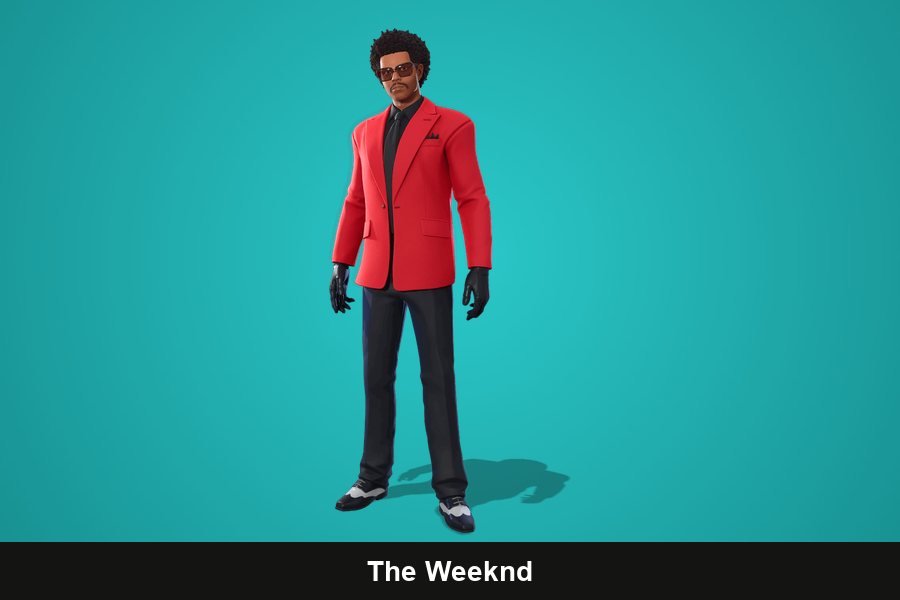 The Weeknd Fortnite skin