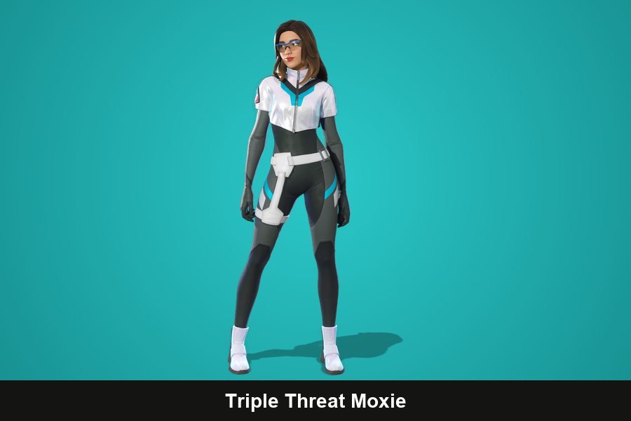 Triple Threat Moxie Fortnite skin