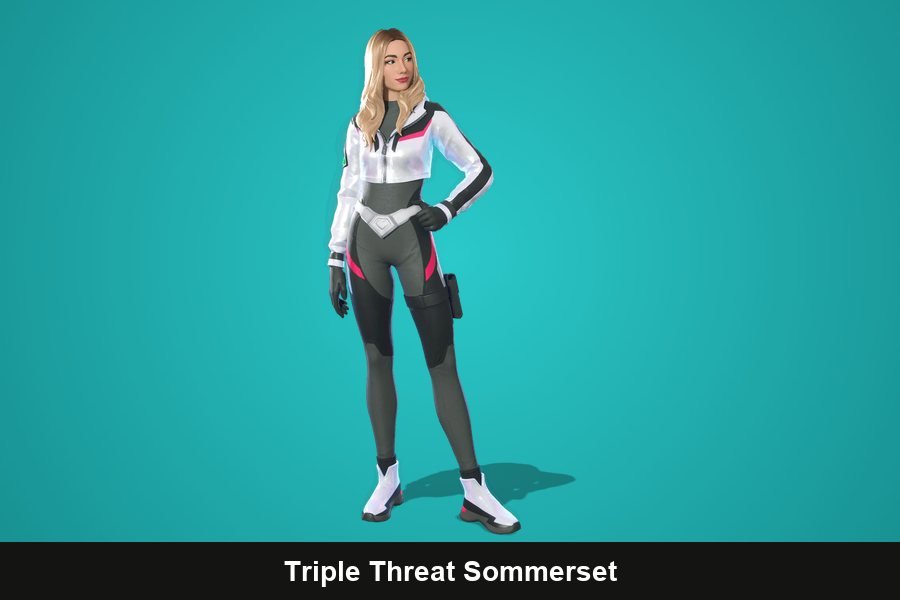 Triple Threat Sommerset Fortnite skin