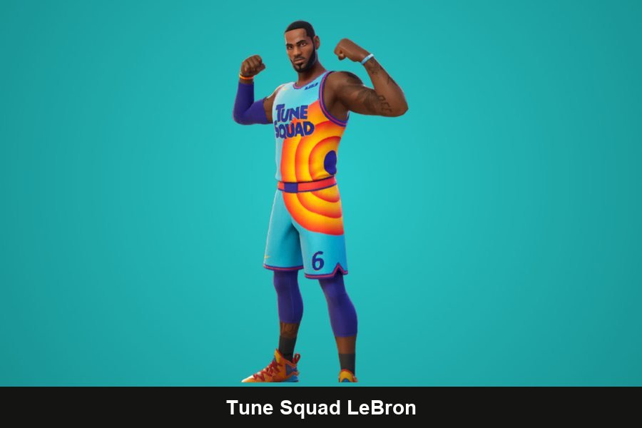 Tune Squad LeBron Fortnite skin