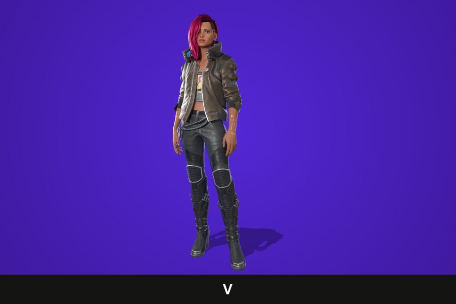 V Fortnite skin