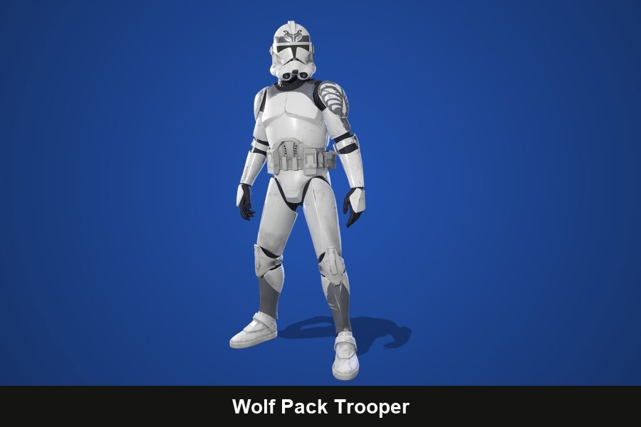 Wolf Pack Trooper Fortnite skin