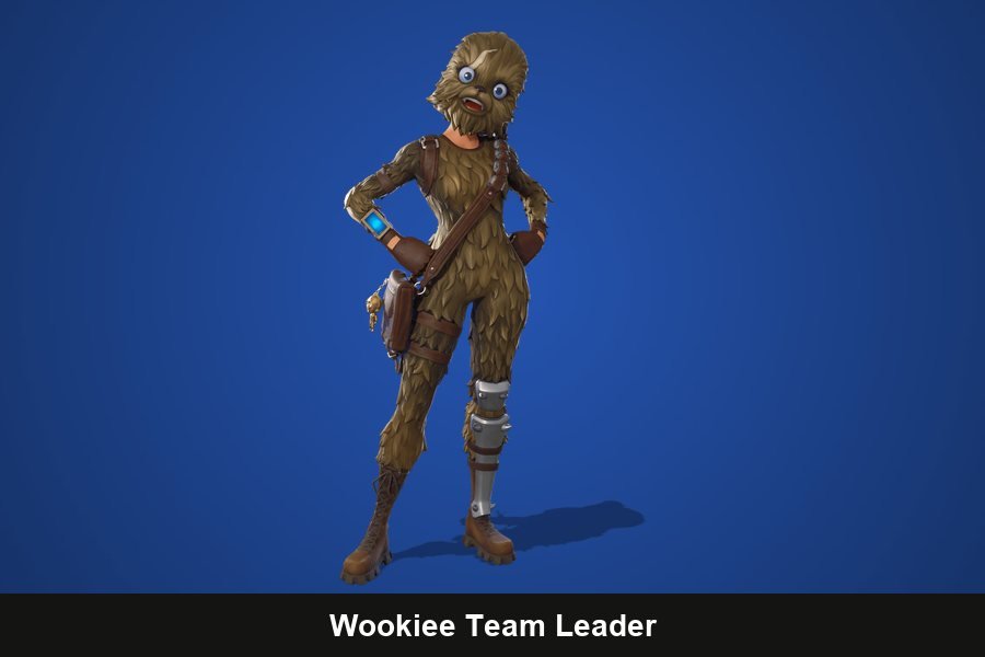 Wookiee Team Leader Fortnite skin