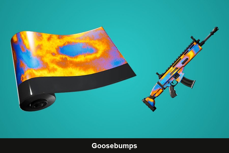 Goosebumps Fortnite wrap