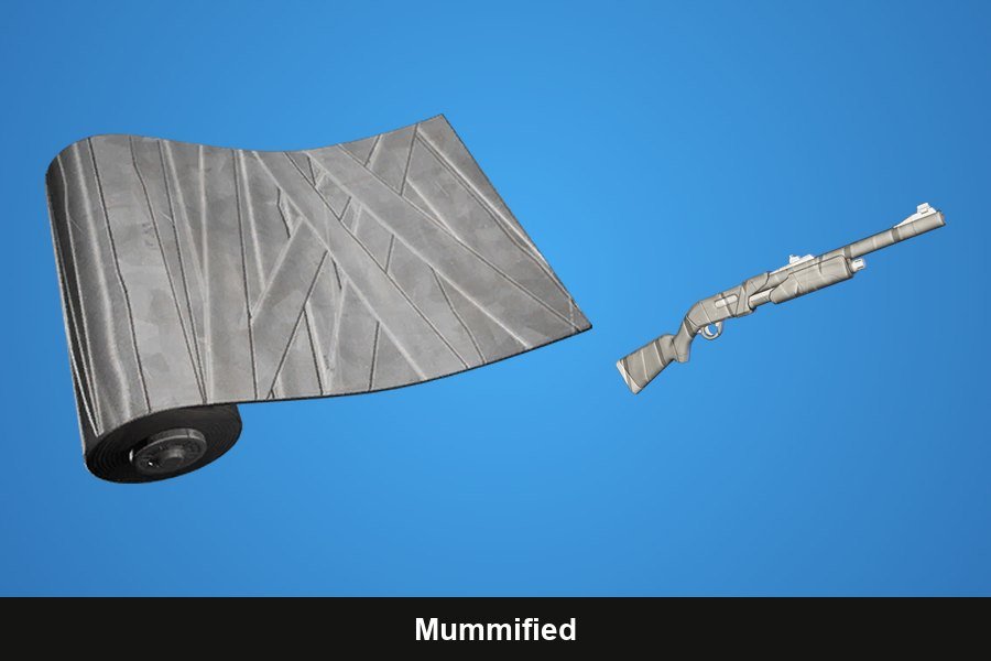 Mummified Fortnite wrap