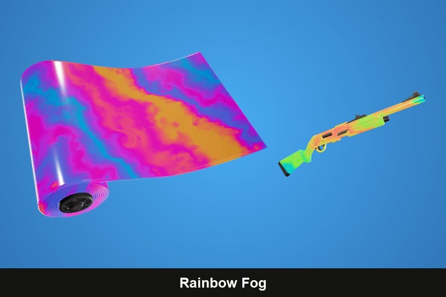 Rainbow Fog Fortnite wrap