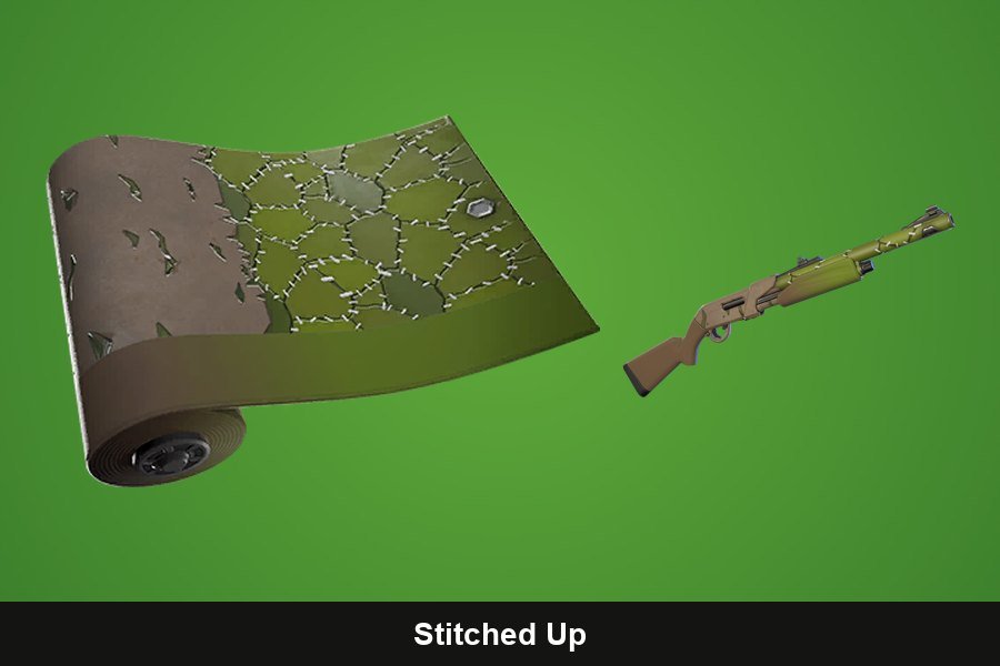 Stitched Up Fortnite wrap