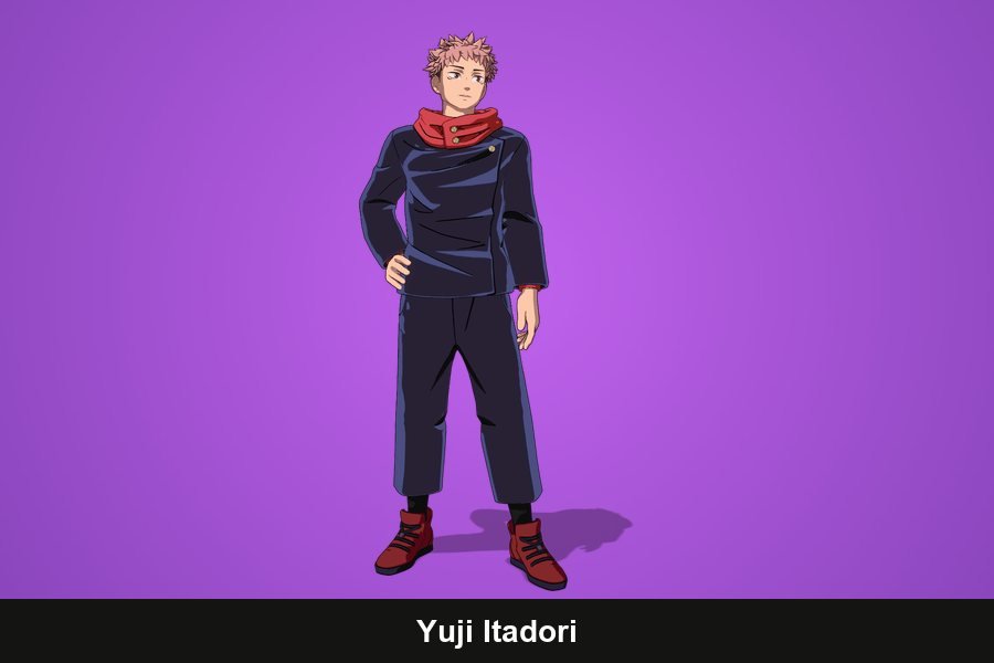 Yuji Itadori Fortnite skin