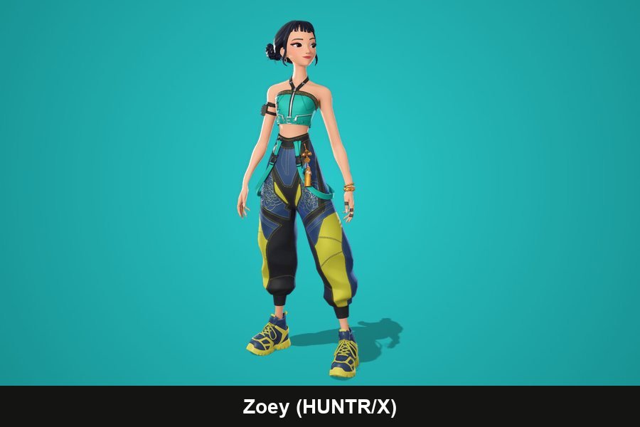 Zoey (HUNTR/X) Fortnite skin