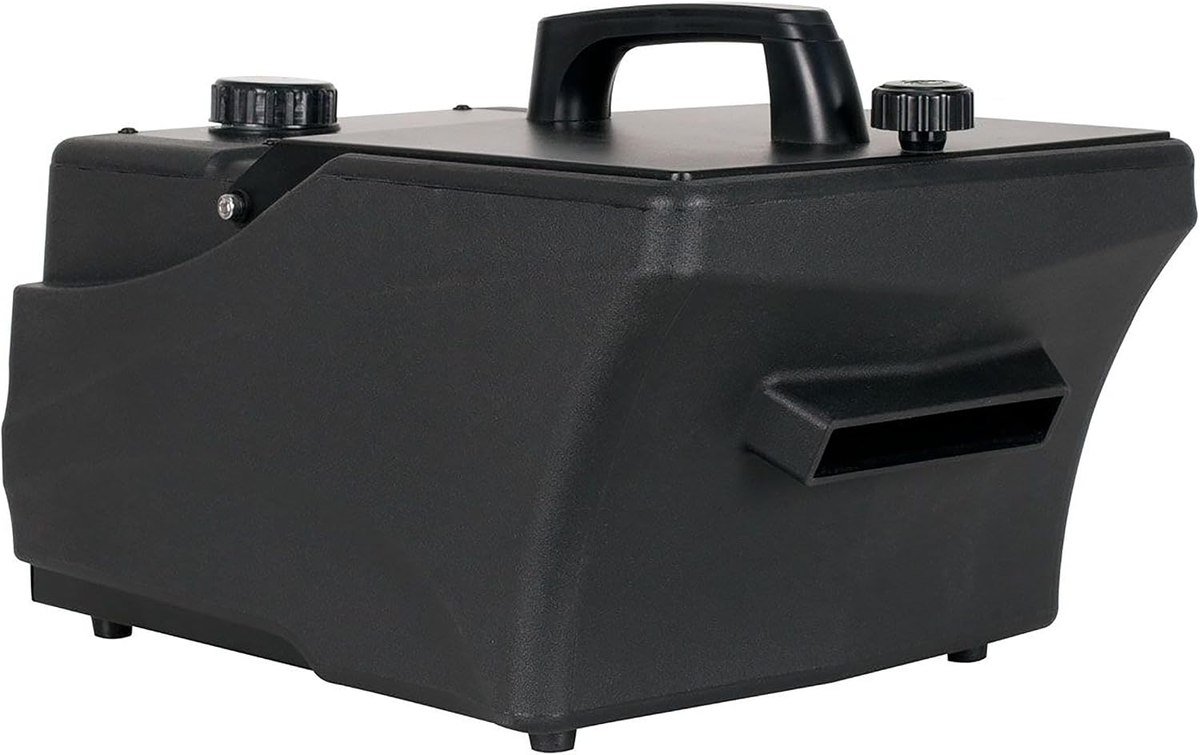 ADJ Entour Chill low-lying fog machine in a black plastic case