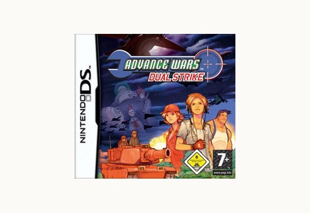 Advance Wars: Dual Strike Nintendo DS box art