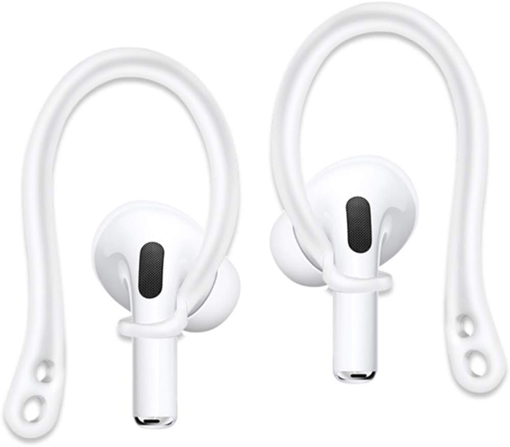 ALXCD Earhooks Replacement for Air Pods Pro, Anti-Slip Over-Ear Soft TPU Earhook [Anti Slip][Anti Lost], Designed for Ai