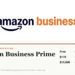 Amazon Business Prime plan tiers from free to $10,099 a year
