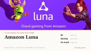 Amazon Luna cloud gaming included with a Prime membership