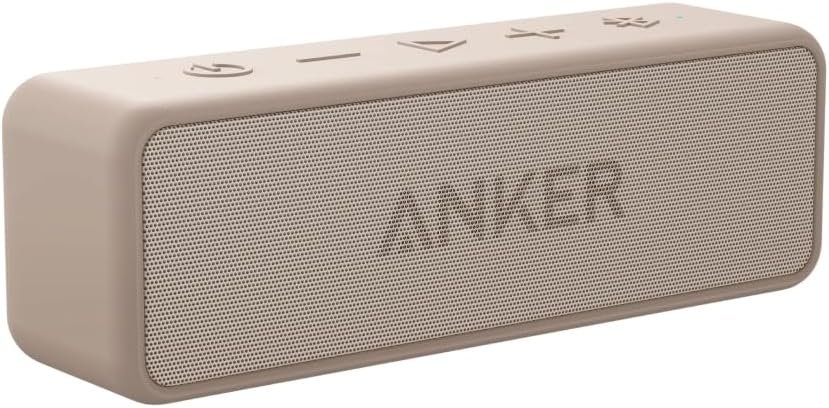 Anker soundcore 2 portable bluetooth speaker in black with IPX7 waterproofing