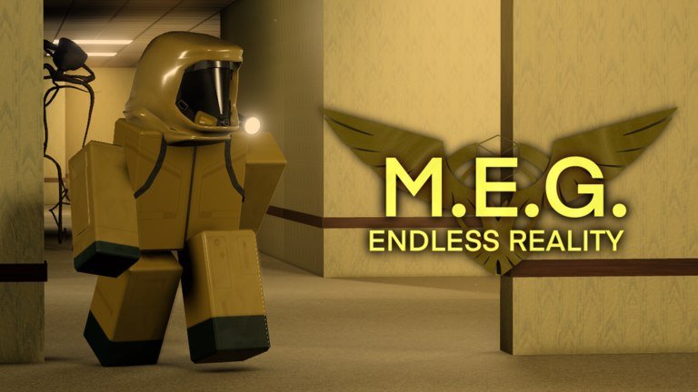 M.E.G. Endless Reality thumbnail showing hazmat suited employees in the Backrooms