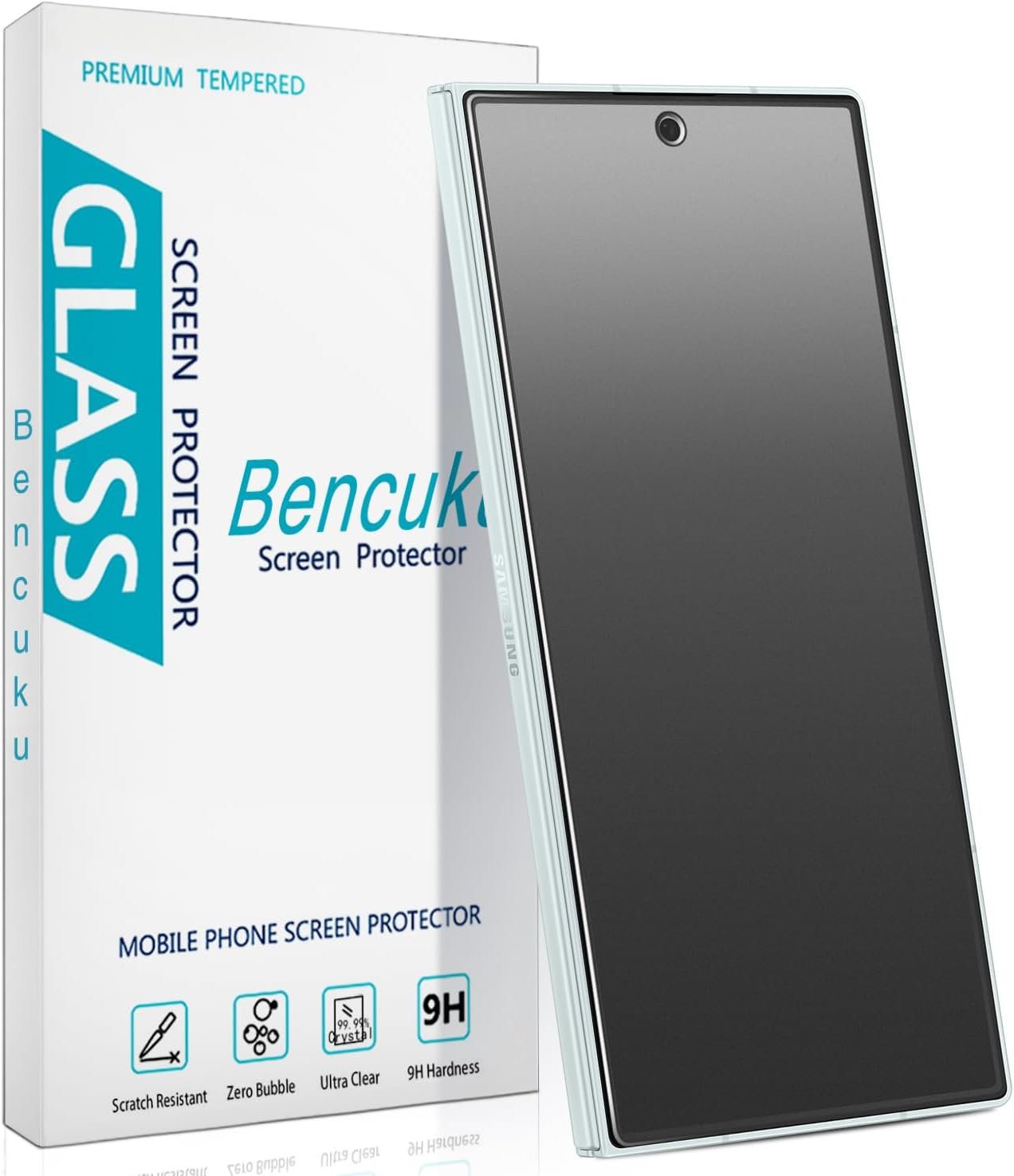Bencuku matte screen protector two-pack for the Samsung Galaxy Z Fold 8 Ultra
