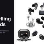 Seven noise cancelling earbuds shown together as AirPods Pro 3 alternatives, including Bose, Samsung, Nothing, Technics and JBL