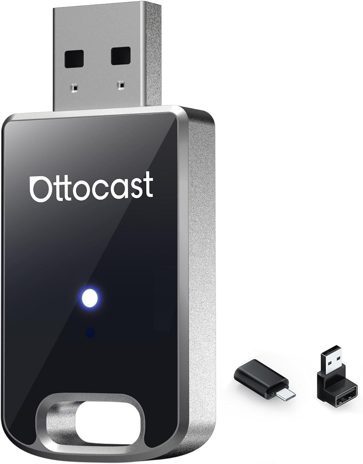 OTTOCAST Mini Edge 2-in-1 wireless CarPlay and Android Auto adapter
