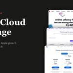 Free cloud storage plans shown as three provider page captures