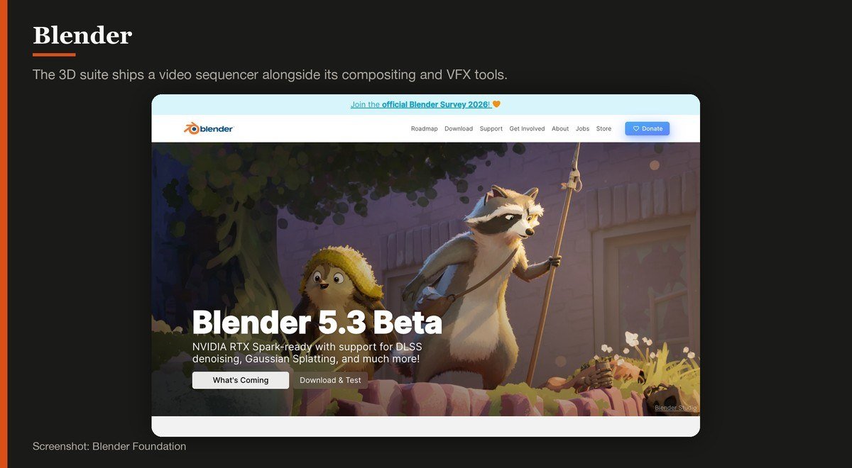 Blender running in a browser on the developer page