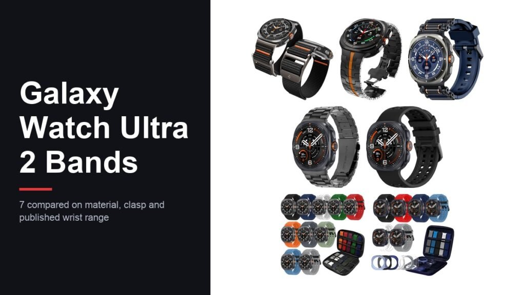 Best Galaxy Watch Ultra 2 Bands: 7 Picks Compared