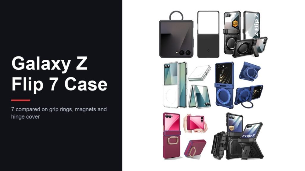 Best Galaxy Z Flip 7 Case: 7 Compared on Rings and Magnets