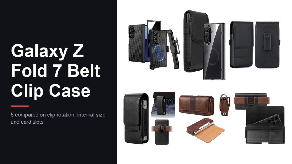 Best Galaxy Z Fold 7 Belt Clip Case: 6 Picks Compared
