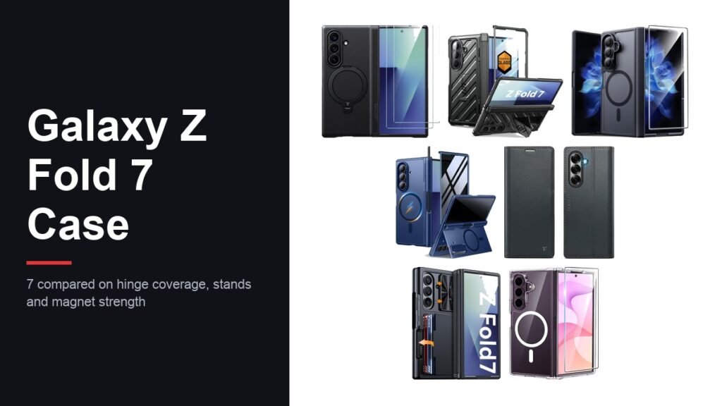 Best Galaxy Z Fold 7 Case: 7 Compared on Hinge and Magnets