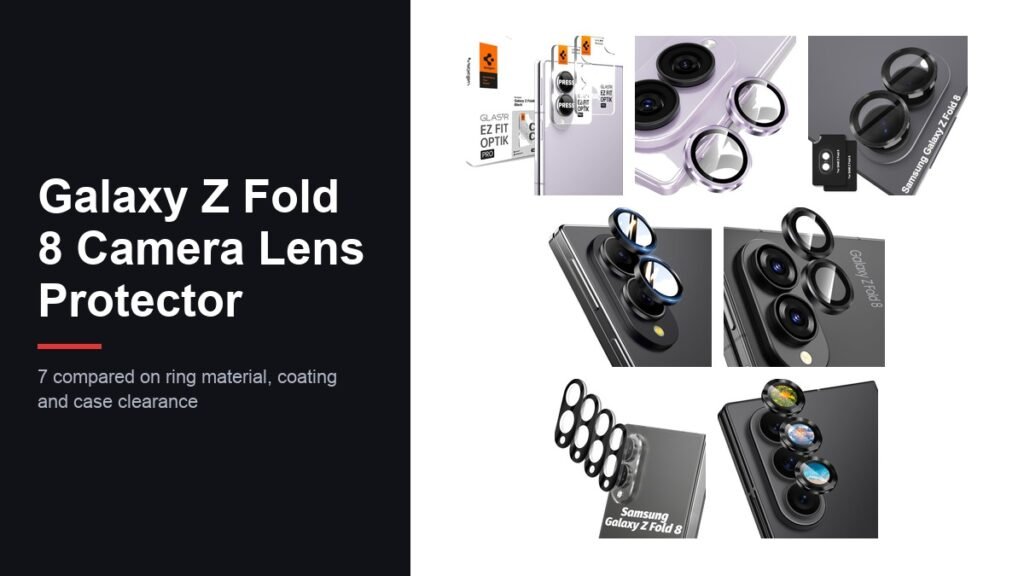Best Galaxy Z Fold 8 Camera Lens Protector: 7 Compared