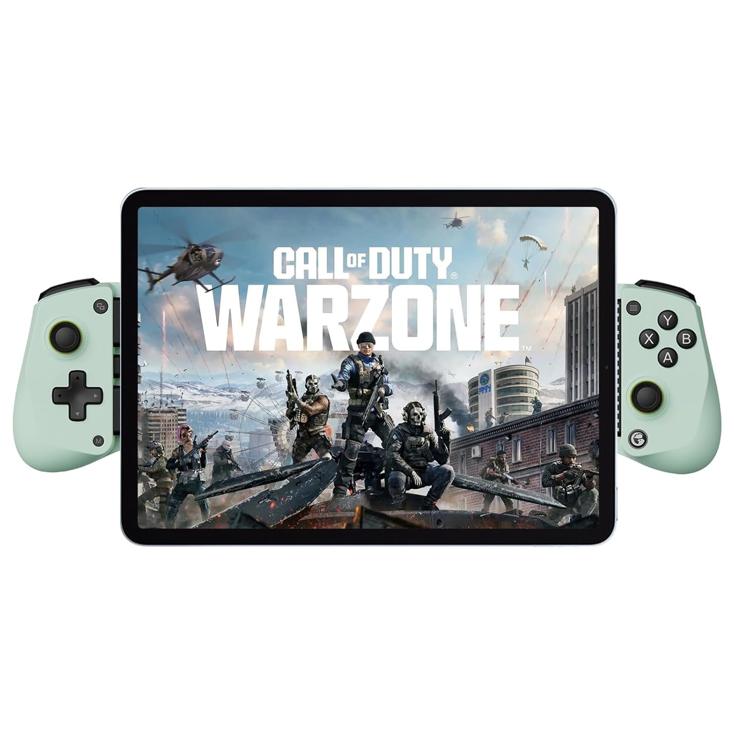 GameSir X5 Lite lightweight USB-C controller holding a phone