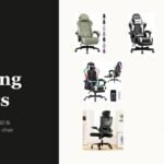 Best gaming chairs shown as seven product photos
